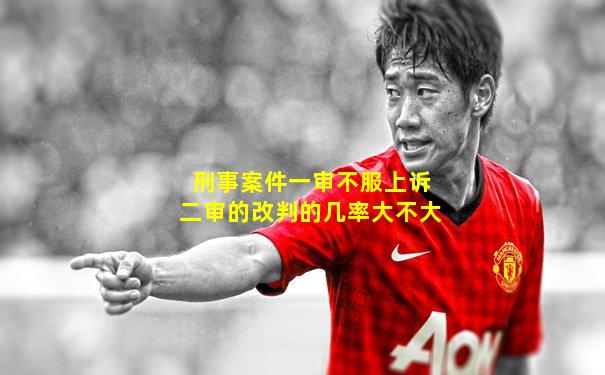 刑事案件一审不服上诉二审的改判的几率大不大
