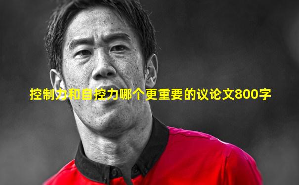 控制力和自控力哪个更重要的议论文800字