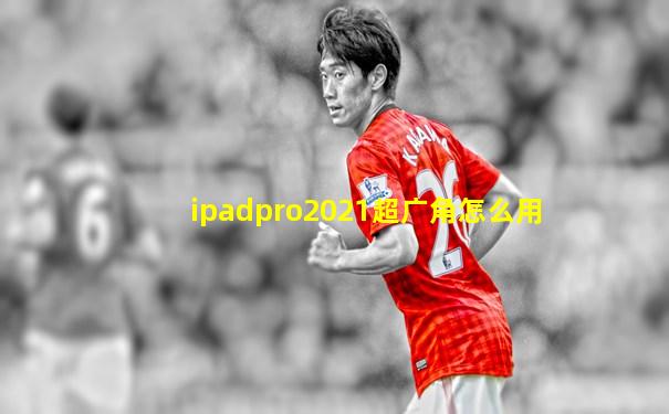 ipadpro2021超广角怎么用